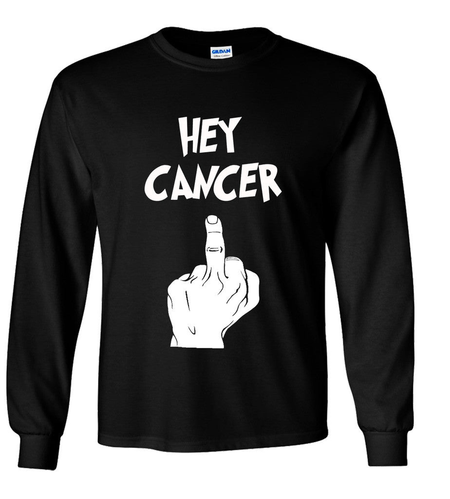 Hey Cancer (Middle Finger) F**k You T Shirt