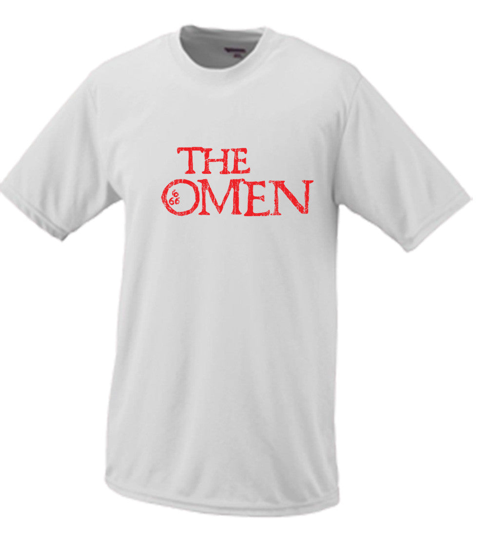The Omen Movie Title T Shirt Damien Thorn 666 Antichrist
