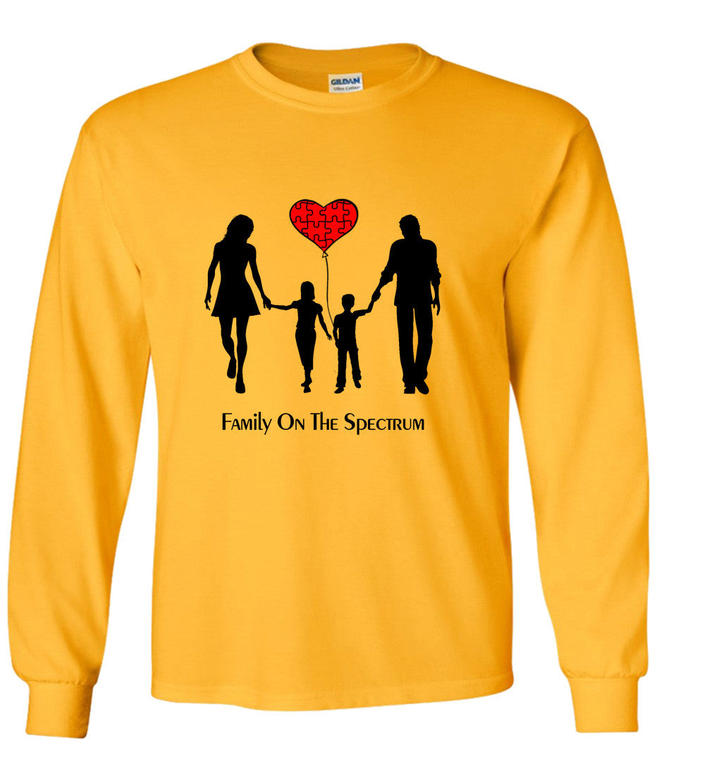 Family On The Spectrum Autism #1 T shirt
