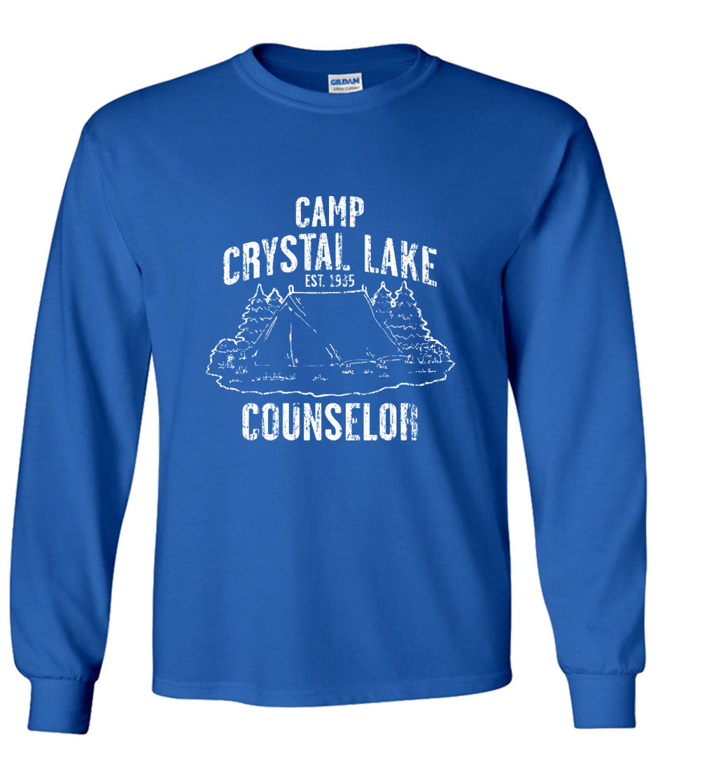 Camp Crystal Lake T Shirt Friday The 13th Jason Voorhees Parody