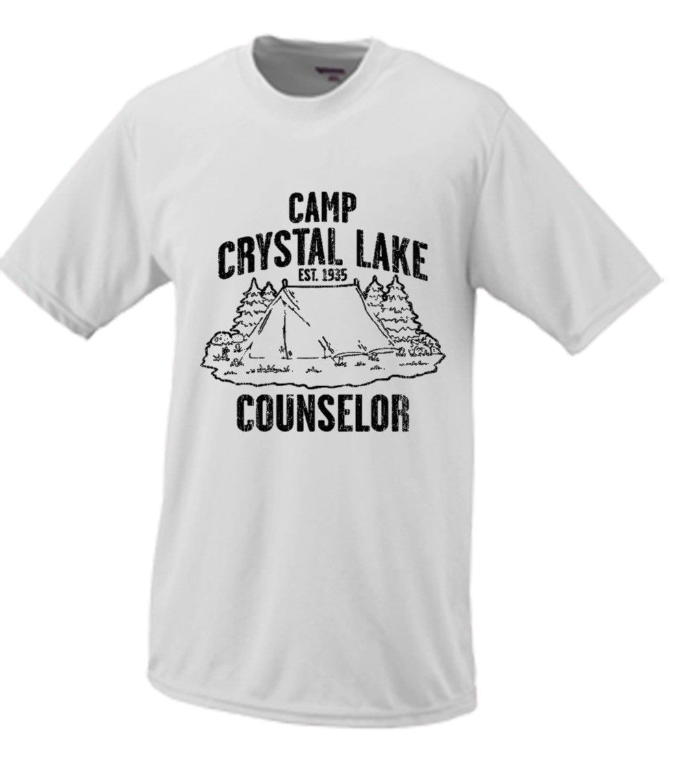 Camp Crystal Lake T Shirt Friday The 13th Jason Voorhees Parody