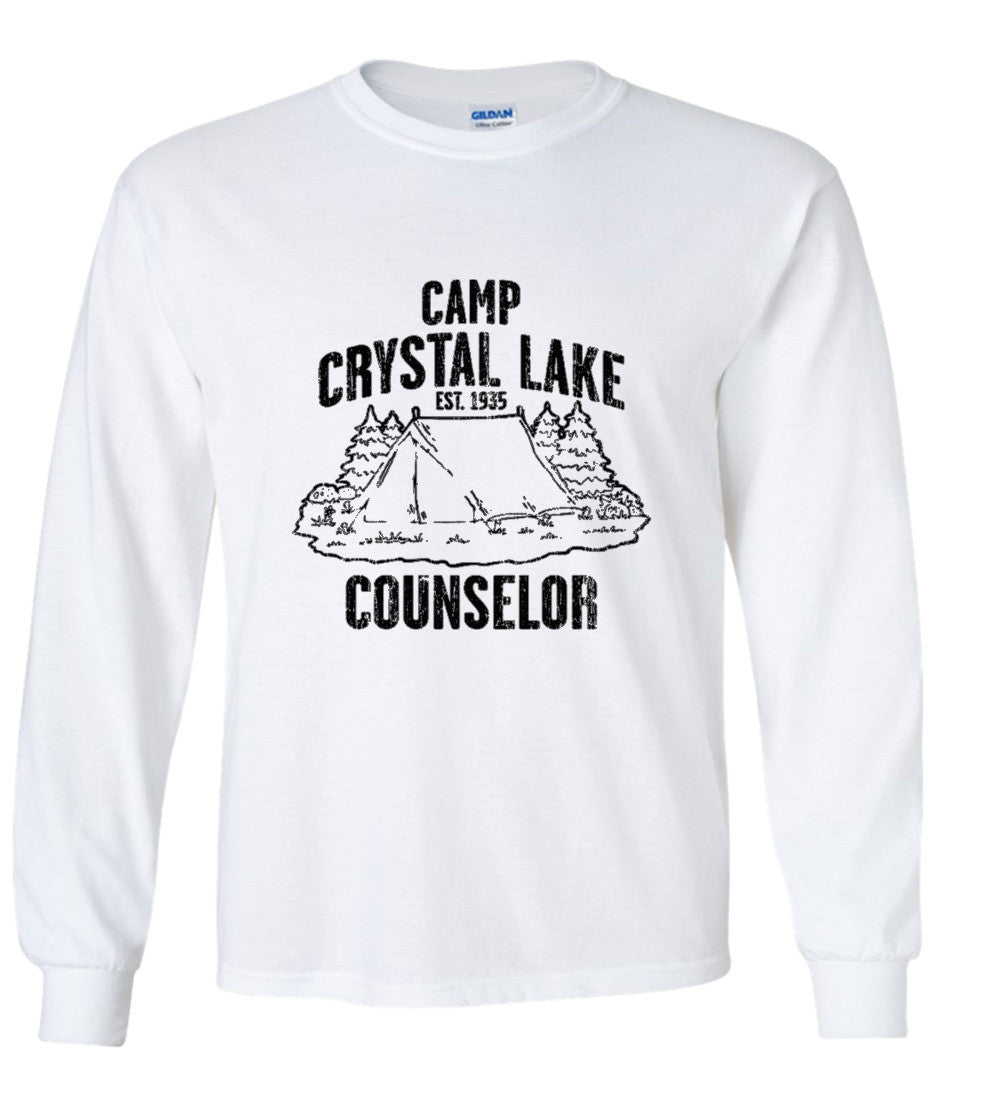 Camp Crystal Lake T Shirt Friday The 13th Jason Voorhees Parody