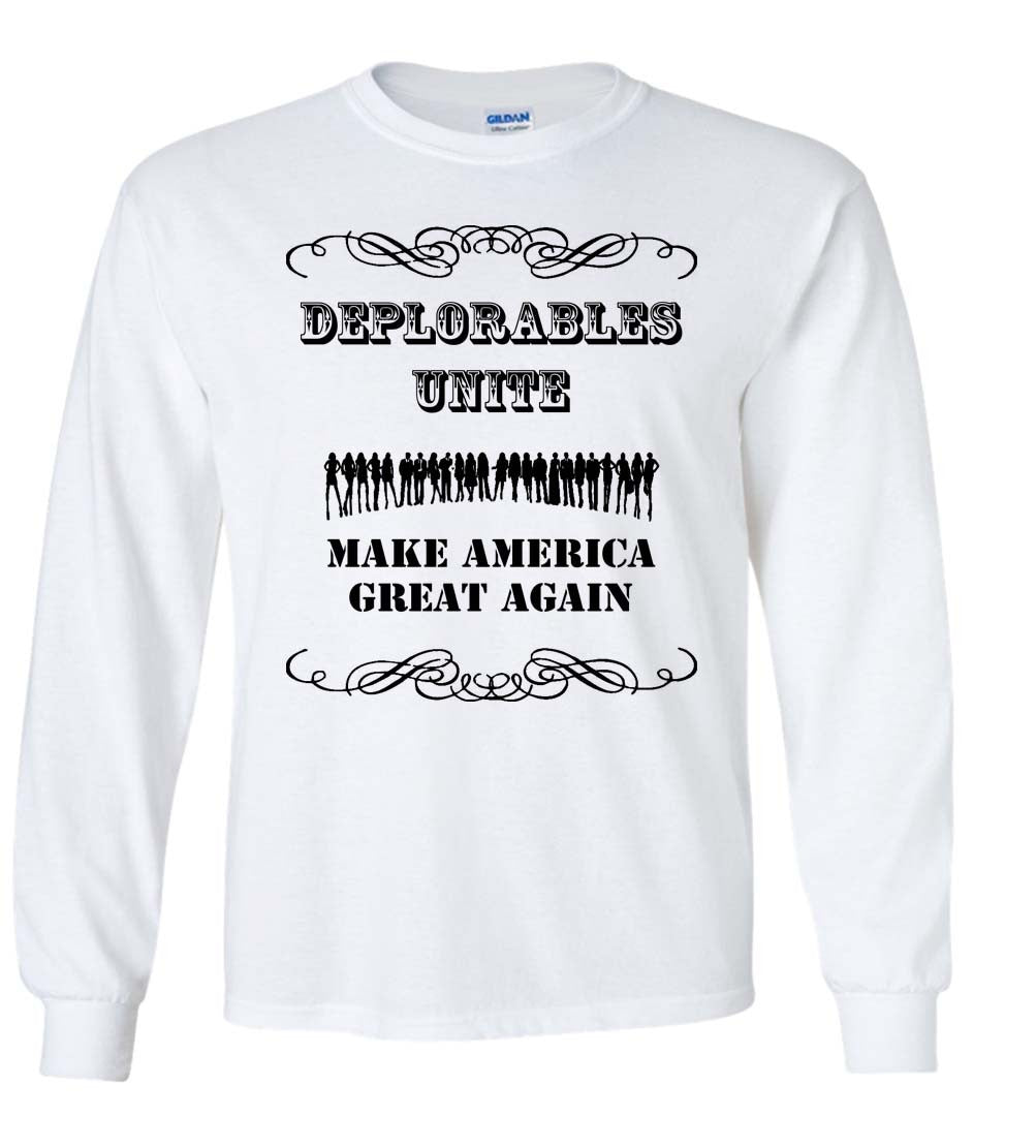 Deplorables Unite, Make America Great Again Hillary Clinton Donald Trump Shirt Basket Of Deplorables Election 2016