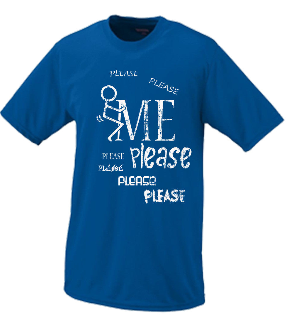 F*ck Me Please, Stick Figure Parody T Shirt Comedy Funny