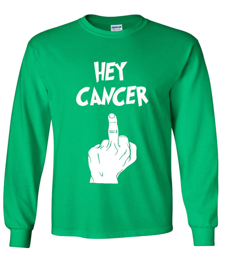 Hey Cancer (Middle Finger) F**k You T Shirt