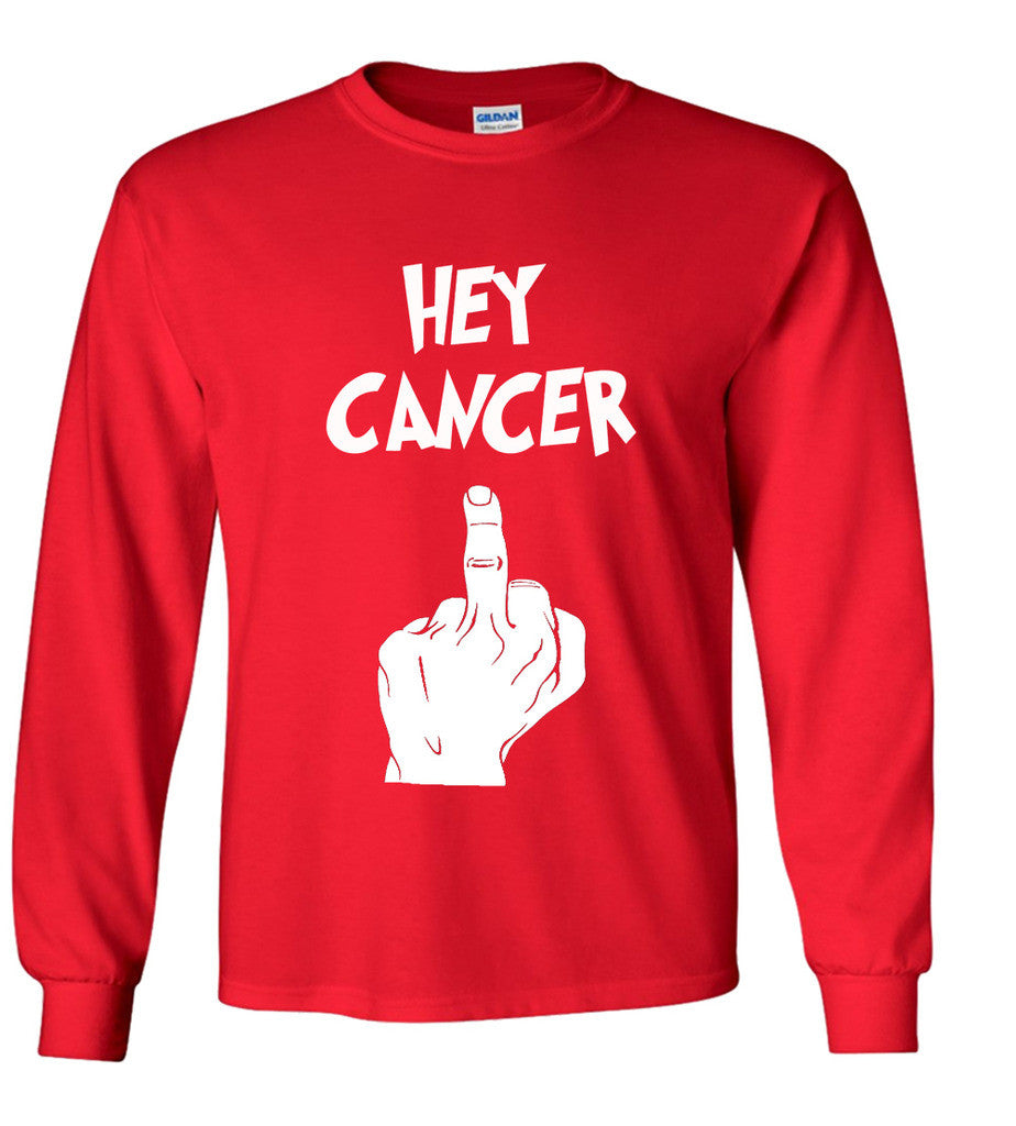 Hey Cancer (Middle Finger) F**k You T Shirt