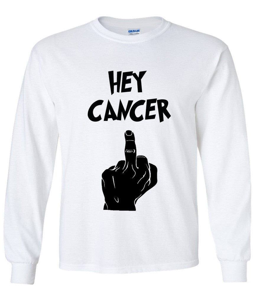 Hey Cancer (Middle Finger) F**k You T Shirt