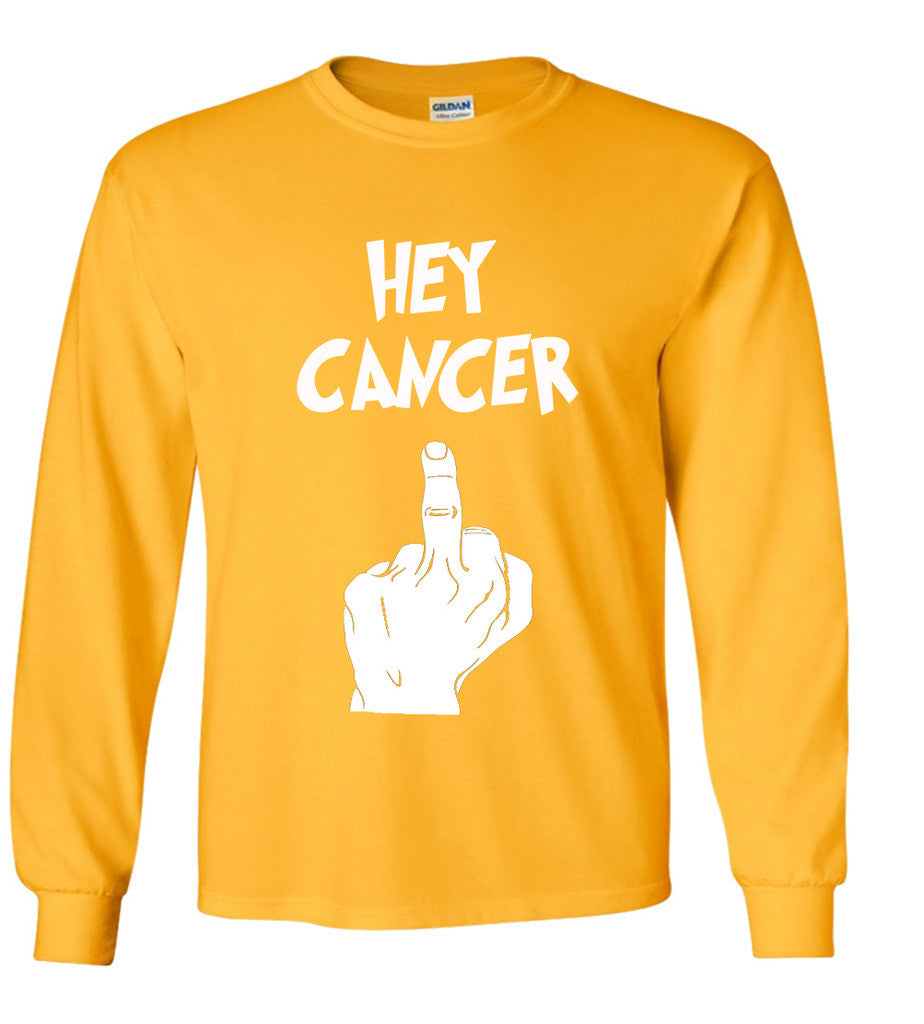 Hey Cancer (Middle Finger) F**k You T Shirt