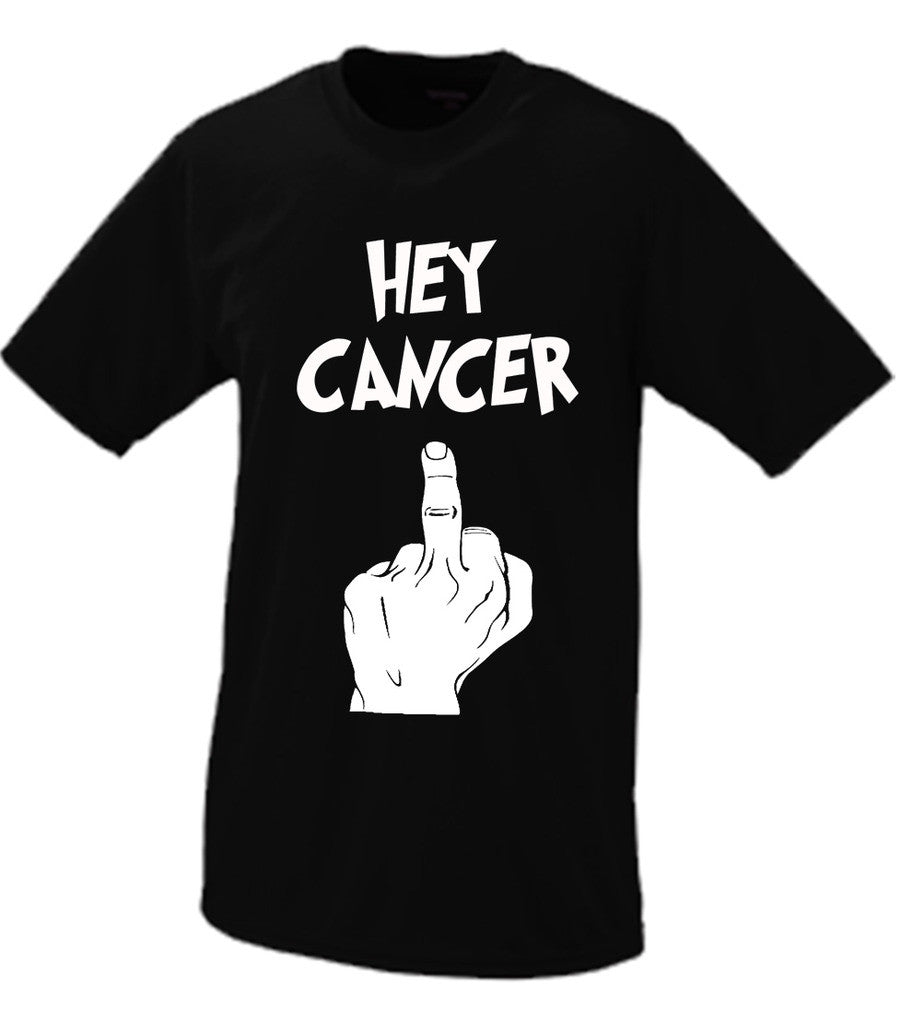 Hey Cancer (Middle Finger) F**k You T Shirt