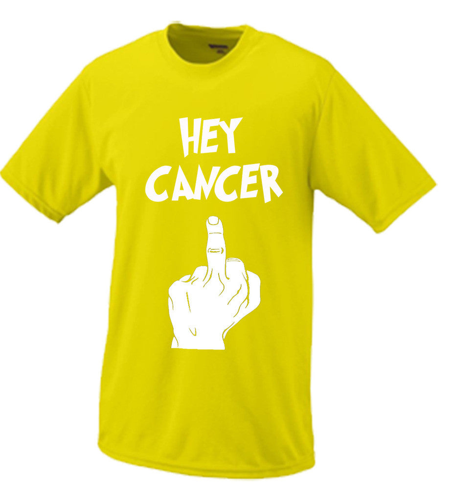 Hey Cancer (Middle Finger) F**k You T Shirt