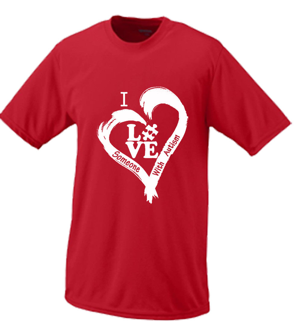 I Love Someone With Autism Tshirt
