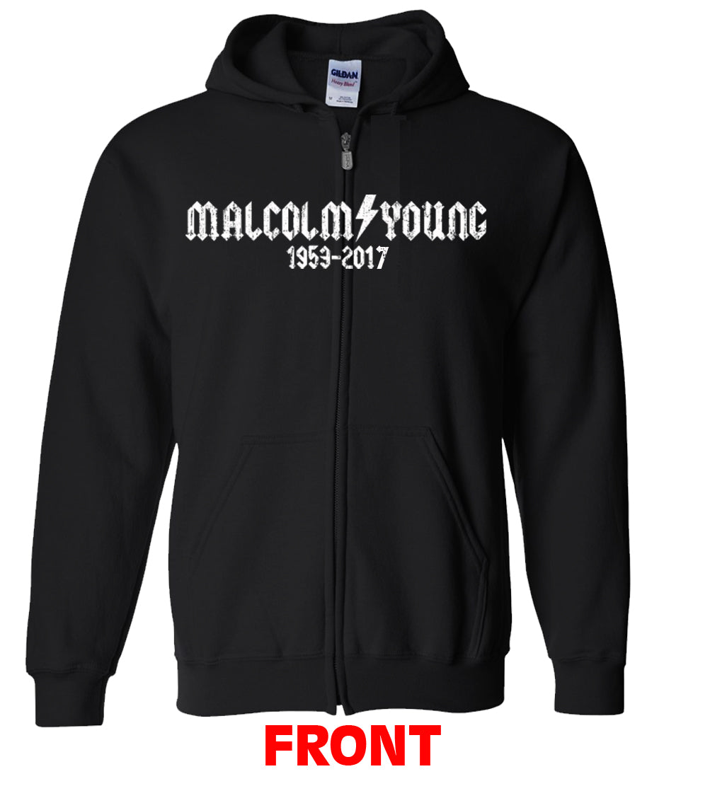 Malcolm Young ACDC Tribute Memorial Tshirt #2