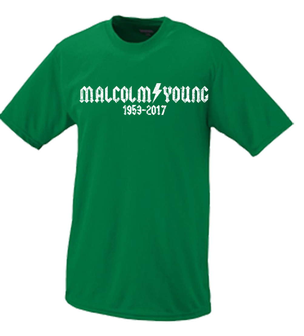 Malcolm Young ACDC Tribute Memorial Tshirt #2