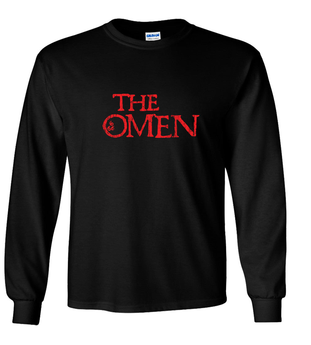 The Omen Movie Title T Shirt Damien Thorn 666 Antichrist