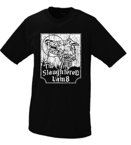 The Slaughtered Lamb T Shirt American Werewolf In London Parody