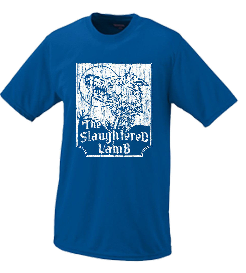 The Slaughtered Lamb T Shirt American Werewolf In London Parody
