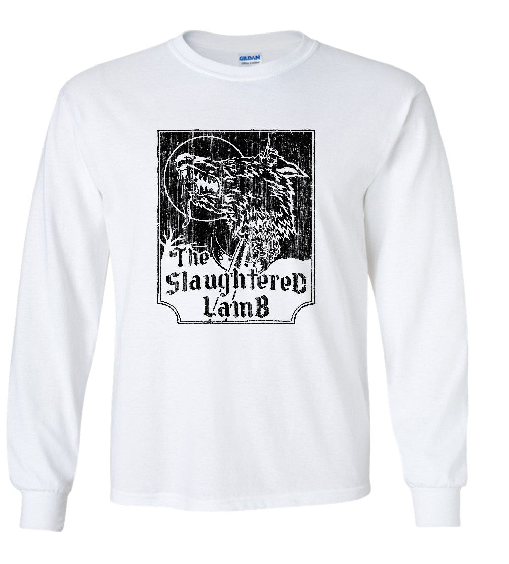 The Slaughtered Lamb T Shirt American Werewolf In London Parody
